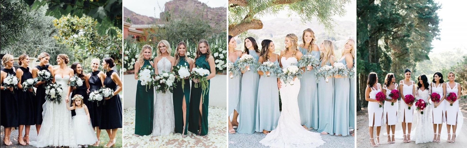 букеты для подружек невесты