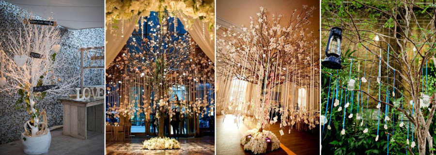 Дерево пожеланий на свадьбу