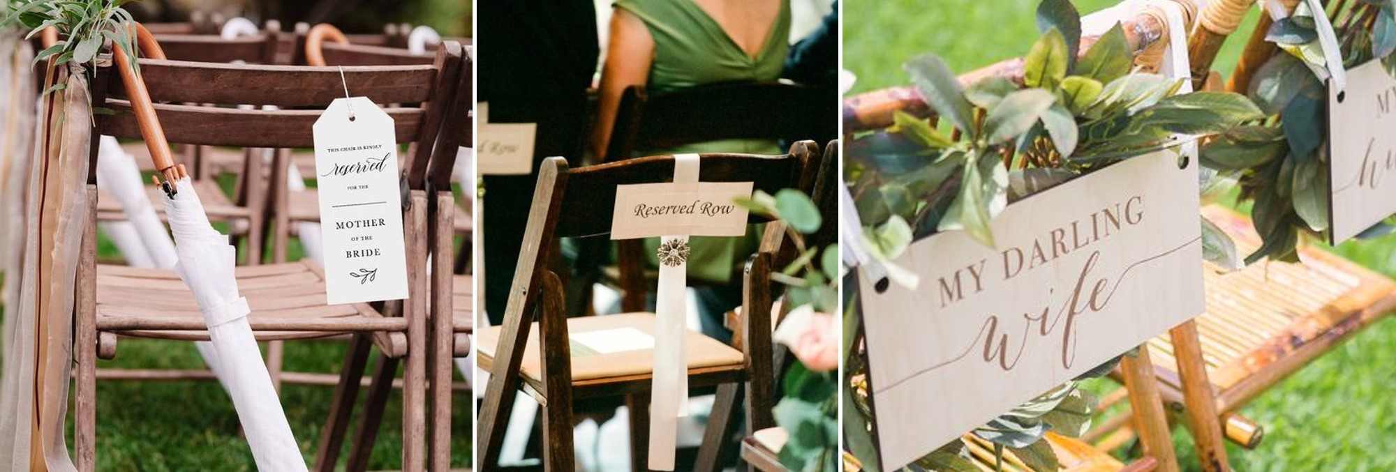 декор стульев рассадка гостей