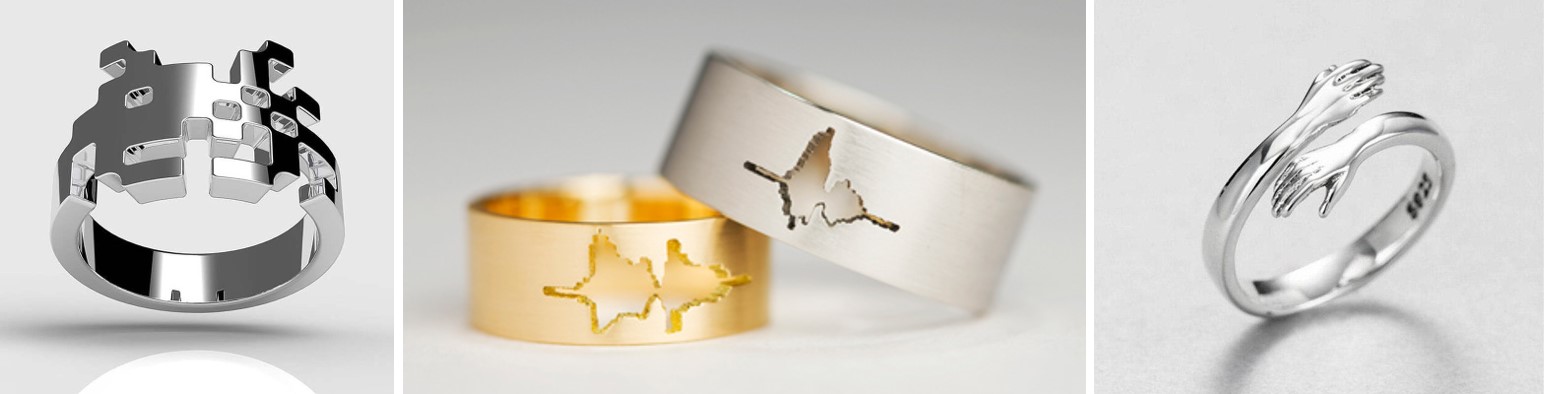 необычные кольца