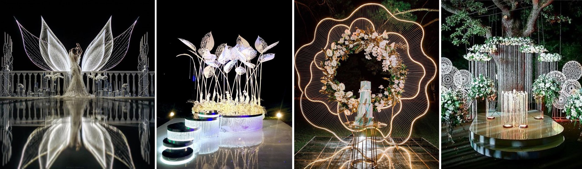 декор свадебной церемонии