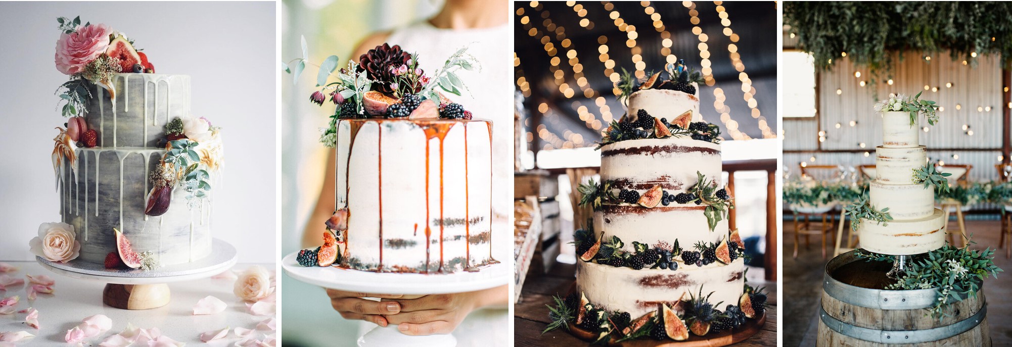 торты в стиле рустик